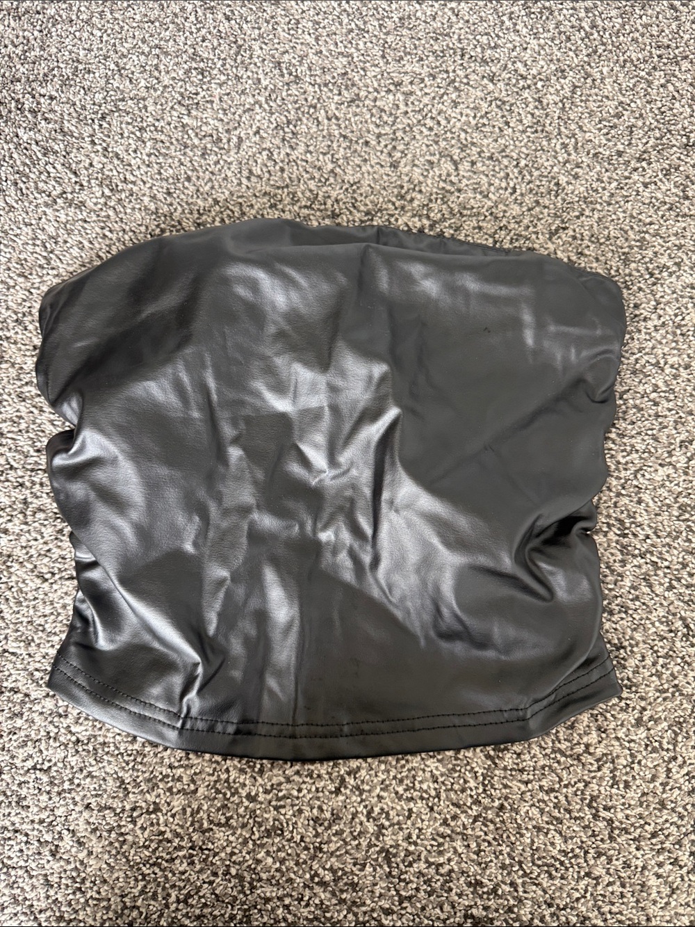 Leather Tube Top